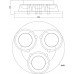 Потолочная люстра светодиодная с пультом Biene V1110-CL