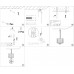 Подвесная люстра хрустальная Norte V1210-5P