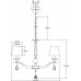 Подвесная люстра Aerton V2531-6P