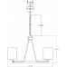 Подвесная люстра Viola V2682-6P