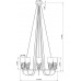 Подвесная люстра Valeria V2810-8P