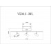 Спот светодиодный Right V5043-3WL