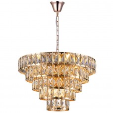 Подвесная люстра хрустальная AMANDA 81428/8C GOLD