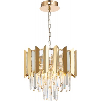 Подвесная люстра хрустальная AMAZONE 81444/5C GOLD