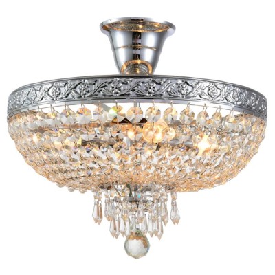 Потолочная люстра хрустальная BAROCCO 81404/4C CHROME