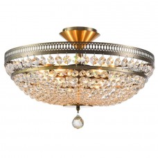 Потолочная люстра хрустальная BAROCCO 81405/6C ANTIQUE
