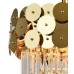Подвесная люстра хрустальная BEYOND 76015/8C GOLD