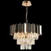 Подвесная люстра хрустальная DARIAN II 81448/5C GOLD BLACK