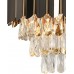 Подвесная люстра хрустальная DARIAN II 81448/5C GOLD BLACK