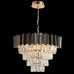 Подвесная люстра хрустальная DARIAN II 81448/8C GOLD BLACK