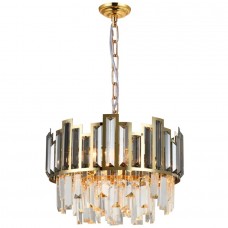 Подвесная люстра хрустальная IMPERIUM 76018/5C GOLD PLATED