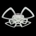 Потолочная люстра светодиодная с пультом и управлением со смартфона регулировкой яркости и цветовой температуры ночной режим таймер INNOVATION STYLE 83038