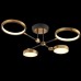 Потолочная люстра светодиодная LED LAMPS 81102/4C BRASS BLACK Потолочная люстра светодиодная LED LAMPS 81102/4C BRASS BLACK