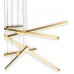 Подвесной светильник светодиодный LED LAMPS 81103/6C BRASS