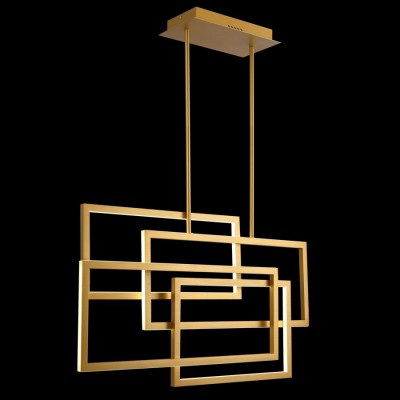Потолочная люстра светодиодная LED LAMPS 81128 GOLD