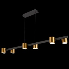 Подвесной светильник светодиодный LED LAMPS 81129/6C BRASS BLACK