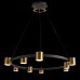 Подвесная люстра светодиодная LED LAMPS 81129/7C BRASS BLACK Подвесная люстра светодиодная LED LAMPS 81129/7C BRASS BLACK