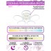 Потолочная люстра светодиодная с управлением пультом смартфоном и голосом регулировкой цветовой температуры и яркости ночным режимом и таймером LED LAMPS 81211