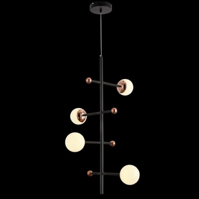 Подвесной светильник светодиодный LED LAMPS 81338 GOLD BLACK