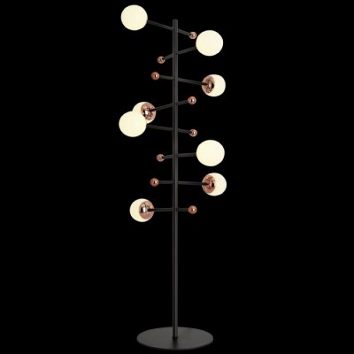 Торшер светодиодный LED LAMPS 81344/1F GOLD BLACK