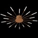 Потолочная люстра светодиодная LED LAMPS 81353 BRASS Потолочная люстра светодиодная LED LAMPS 81353 BRASS