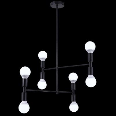 Потолочная люстра LOFT LUX 75129/8C BLACK