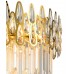 Подвесная люстра хрустальная NAVIS 76019/10C GOLD
