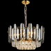 Подвесная люстра хрустальная NUBIAN 81438/6C GOLD PLATED