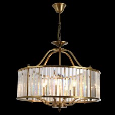 Подвесная люстра хрустальная PLAZA 81408/6C BRASS