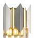 Бра хрустальное QUEEN 79006/2W BRASS SILVER