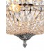 Потолочная люстра хрустальная ROCOCO 81406/4C CHROME