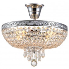 Потолочная люстра хрустальная ROCOCO 81407/4C CHROME