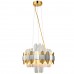 Подвесная люстра хрустальная SKALA 81435/6C BRASS SILVER Подвесная люстра хрустальная SKALA 81435/6C BRASS SILVER