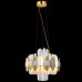 Подвесная люстра хрустальная SKALA 81435/6C BRASS SILVER