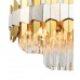 Подвесная люстра хрустальная SKALA 81435/8C BRASS SILVER