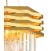 Подвесная люстра хрустальная SPEAR 76013/10C GOLD