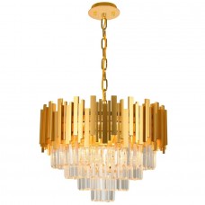 Подвесная люстра хрустальная VERTIGO 81440/8C GOLD