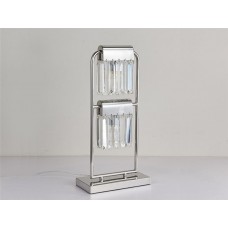 Настольная лампа хрустальная 4202/T chrome
