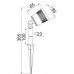 Грунтовый светодиодный светильник IP54 W8091