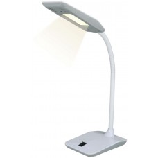 Офисная настольная лампа светодиодная с выключателем TLD-545 Grey-White/LED/350Lm/3500K