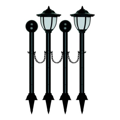 Грунтовый светильник светодиодный на солнечных батареях USL-S-181/PT720 LANTERN SET02 IP44