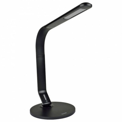 Офисная настольная лампа светодиодная с выключателем и USB TLD-555 Black/LED/500Lm/5500K/Dimmer/USB
