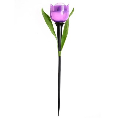 Грунтовый светильник светодиодный на солнечных батареях USL-C-453/PT305 PURPLE TULIP IP44