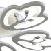 Потолочная люстра светодиодная с пультом и управлением смартфоном регулировка цветовой температуры и яркости ночной режим Dominica 75306.01.09.05