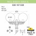 Фонарный столб Fumagalli Globe 300 G30.157.S30.BXE27
