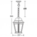Подвесной фонарь ASTORIA 2 91405L Gb