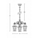 Подвесной фонарь ASTORIA 2 91470/3M Gb