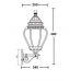Настенный светильник MONACO L 89501L Bl