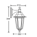Настенный светильник PETERSBURG S 79802S Bl