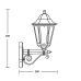 Настенный светильник PETERSBURG M 79801/02M W
